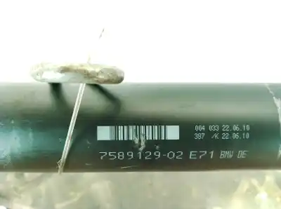 Peça sobressalente para automóvel em segunda mão transmissão central traseira por bmw x5 (e70) xdrive 30 d referências oem iam 758912902  