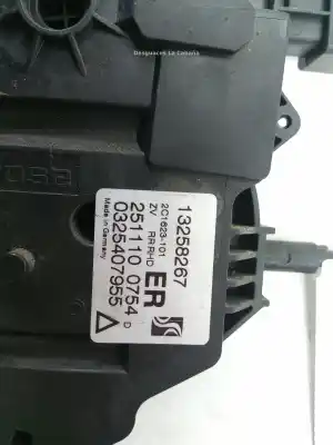 Автозапчастина б/у замок заднього правого дверя для opel corsa d (s07) 1.4 (l08 l68) посилання на oem iam 13258267  