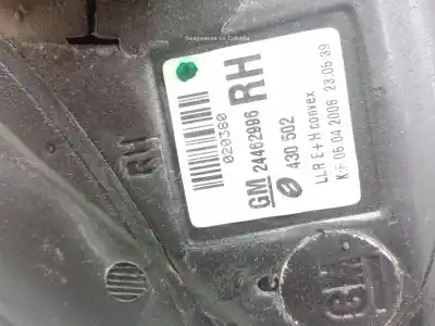 Автозапчасти б/у задний вид справа за opel astra h ranchera familiar (a04) 1.7 cdti (l35) ссылки oem iam 24462996  