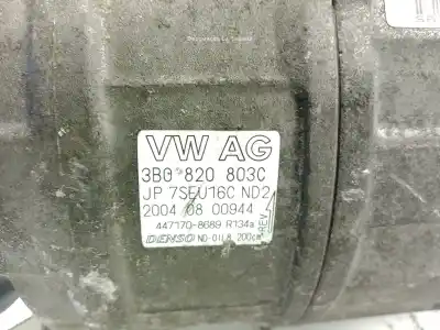 Автозапчасти б/у компрессор кондиционера воздуха за porsche cayenne (typ 9pa) 3.2 v6 cat ссылки oem iam 3b0820803c  