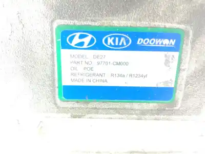 Автозапчастина б/у компресор кондиционера для hyundai kona (os, ose, osi) 1.6 gdi hybrid посилання на oem iam 97701cm00  
