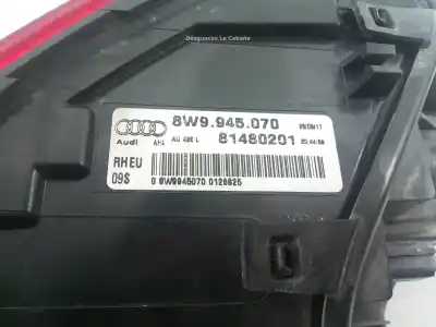 Автозапчастина б/у правий ліхтар для audi a4 b9 (8w2, 8wc) 2.0 tdi quattro посилання на oem iam 8w9945070  