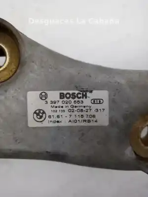 Peça sobressalente para automóvel em segunda mão motor do limpa para brisas por bmw 7 (e65, e66, e67) 740 d referências oem iam 0390241806  