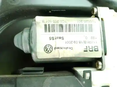 Peça sobressalente para automóvel em segunda mão elevador de vidros dianteira esquerda por seat leon (1m1) 1.9 tdi referências oem iam 1c0959801b  