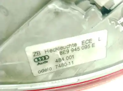 Second-hand car spare part left tailgate light for audi a4 b7 (8ec) 2.0 tdi 16v oem iam references 8e9945095e  