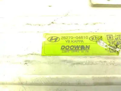 Second-hand car spare part intercooler for kia stonic (yb) 1.0 t-gdi oem iam references 2827004610  