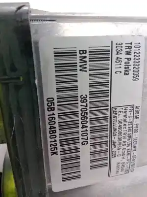 Second-hand car spare part front air bag for bmw x3 e83 05 2015 oem iam references 39705604107g  