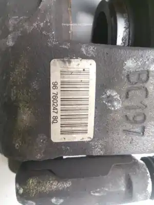 Peça sobressalente para automóvel em segunda mão pinça de travão dianteira esquerda por citroen c-elysee (dd_) 1.2 vti 82 referências oem iam 9676024780  
