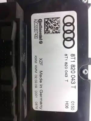 Peça sobressalente para automóvel em segunda mão comando de sofagem (chauffage / ar condicionado)  por audi q5 (8rb) 3.0 tdi quattro referências oem iam 8t1820043t  