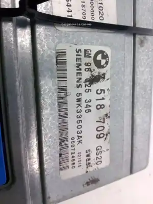 Second-hand car spare part ecu engine control for bmw 3 e46 sinvalor oem iam references   