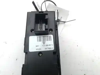 Second-hand car spare part left front power window switch for porsche cayenne (typ 9pa) turbo s oem iam references 7l5959857a  