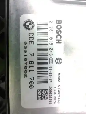 Tweedehands auto-onderdeel ecu motorcontroller voor bmw 3 e90 320 d oem iam-referenties 0281015043  