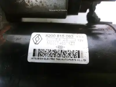 Автозапчастина б/у двигун запускається для dacia dokker 1.6 cat (bivalent. gasolina / gpl) посилання на oem iam 8200815083  