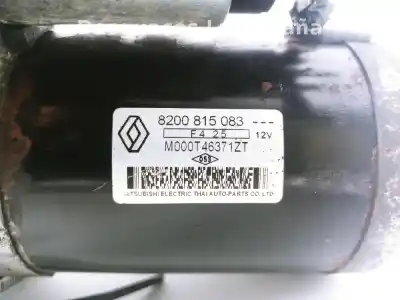 Автозапчастина б/у двигун запускається для dacia dokker 1.6 cat (bivalent. gasolina / gpl) посилання на oem iam 8200815083  