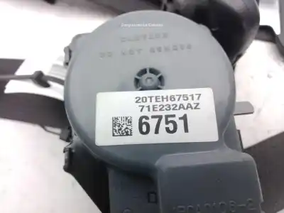 Peça sobressalente para automóvel em segunda mão cinto de segurança traseiro esquerdo por opel antara (l07) 2.2 cdti referências oem iam 71e232aaz  
