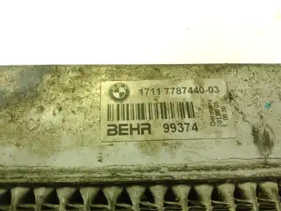 Peça sobressalente para automóvel em segunda mão radiador de água por bmw 5 (e60) 530 d referências oem iam   