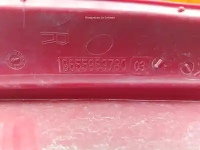 Peça sobressalente para automóvel em segunda mão farolim traseiro esquerdo por citroen c4 cactus citroen c4 cactus referências oem iam 9655863880  