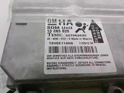 Pezzo di ricambio per auto di seconda mano centralina airbag per opel corsa d (s07) n/d riferimenti oem iam   