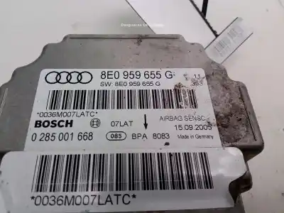 Peça sobressalente para automóvel em segunda mão centralina de airbag por audi a4 b7 (8ec) 2.0 tfsi referências oem iam   
