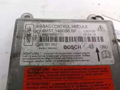 Автозапчастина б/у блок управління подушками безпеки для ford focus ii (da_, hcp, dp) 1.6tdci посилання на oem iam   