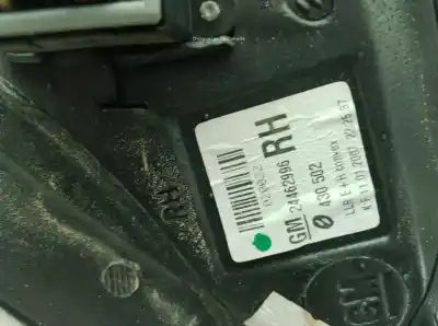 Автозапчастина б/у правий задний огляд для opel astra h (a04) 1.6 (l48) посилання на oem iam   