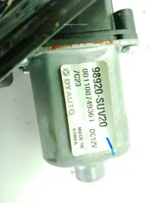 Автозапчастина б/у регулятор вікна передній лівий для opel mokka / mokka x (j13) 1.6 cdti 4x4 (_76) посилання на oem iam 98920suv20  