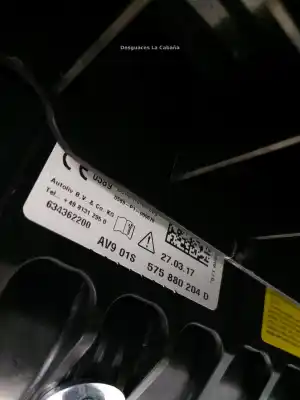 Second-hand car spare part airbag kit for seat ateca (kh7) 2.0 tdi oem iam references 5f0880201j  