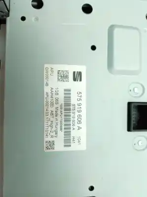Second-hand car spare part multifunction display for seat ateca (kh7) 2.0 tdi oem iam references 575919606a  