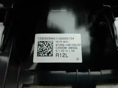 Pezzo di ricambio per auto di seconda mano controllo riscaldamento / aria condizionata per kia stonic (yb) 1.0 t-gdi eco-dynamics+ riferimenti oem iam 97250h8120lef  