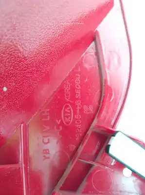 Автозапчастина б/у лампа бампера задній лівий для kia stonic (yb) 1.0 t-gdi eco-dynamics+ посилання на oem iam 92405h8  