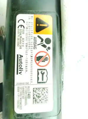 Pezzo di ricambio per auto di seconda mano airbag a tenda posteriore destro per opel mokka / mokka x (j13) 1.6 cdti 4x4 (_76) riferimenti oem iam 95327400  
