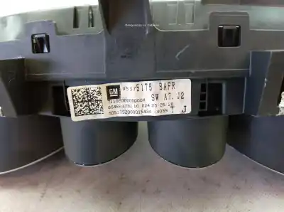 Second-hand car spare part dashboard for opel mokka / mokka x (j13) 1.7 cdti (_76) oem iam references 95375175  
