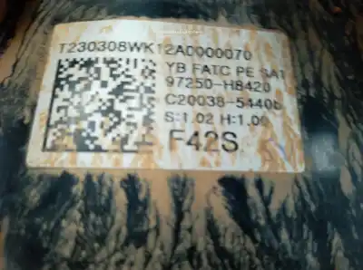 Автозапчастина б/у контроль опалення / кондиціонації для kia stonic (yb) 1.0 t-gdi eco-dynamics+ посилання на oem iam 97250h8420  