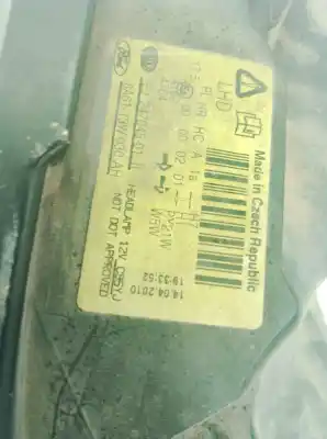 Автозапчастина б/у ліва фара для ford fiesta vi (cb1, ccn) 1.4 tdci посилання на oem iam 1734615  