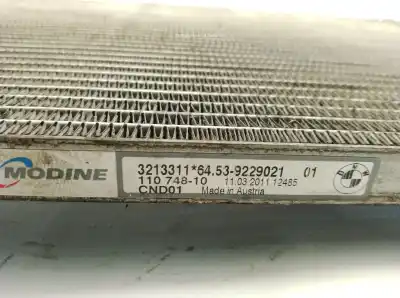 Peça sobressalente para automóvel em segunda mão condensador / radiador de sofagem / ar condicionado por bmw 1 (e81) 116 d referências oem iam 9229021  