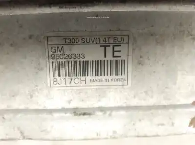 Автозапчасти б/у интеркулер за opel mokka / mokka x (j13) 1.4 (_76) ссылки oem iam 95026333  