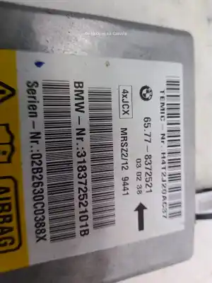 Peça sobressalente para automóvel em segunda mão centralina de airbag por bmw 3 (e46) 320 d referências oem iam 65778372521  