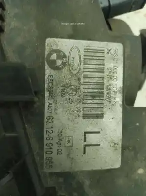 Second-hand car spare part left headlight for bmw 3 (e46) 320 d oem iam references 63126910955  