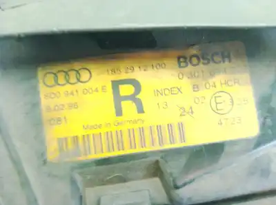 Автозапчасти б/у правая фара за audi a4 b5 (8d2) 1.9 tdi ссылки oem iam 8d0941004e  