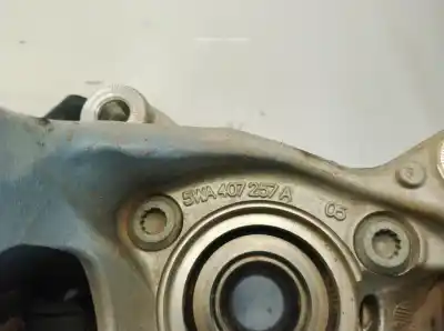 Peça sobressalente para automóvel em segunda mão manga de eixo dianteira esquerda por seat leon (5f1) 1.5 tsi referências oem iam 5wa407257a  