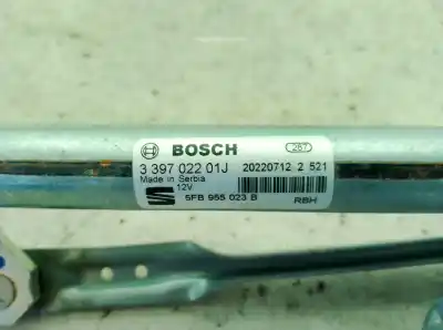 Peça sobressalente para automóvel em segunda mão motor do limpa para brisas por seat leon (kl1) 1.0 tsi referências oem iam 5fb955023b  