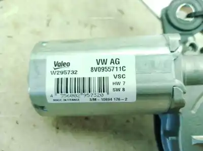 Peça sobressalente para automóvel em segunda mão motor do limpador traseiro por seat leon (kl1) 1.0 tsi referências oem iam 8v0955711c  