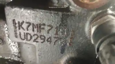 Peça sobressalente para automóvel em segunda mão motor completo por dacia sandero 1.6 cat referências oem iam k7mf710  