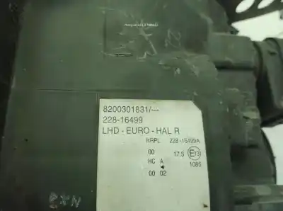 Автозапчасти б/у правая фара за renault modus / grand modus (f/jp0_) 1.5 dci (fp0e. jp0e) ссылки oem iam 7701058175  