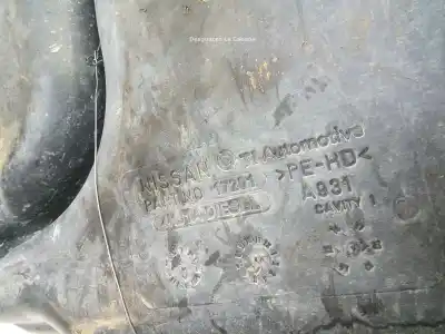 Pezzo di ricambio per auto di seconda mano serbatoio di carburante per nissan navara np300 pick-up (d23, d23t) 2.3 dci riferimenti oem iam 172014kj1a  