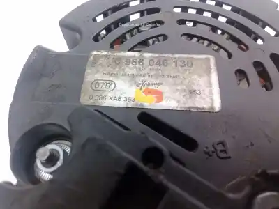 Peça sobressalente para automóvel em segunda mão alternador por bmw 3 (e46) 316 i referências oem iam 7521138501 752148801 2542749a  