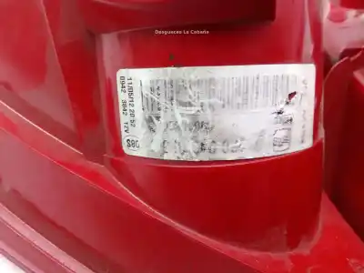 Second-hand car spare part right tailgate light for seat 5431 sinvalor oem iam references   