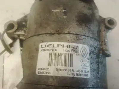 Автозапчастина б/у компресор кондиционера для mitsubishi montero classic (v2_w, v6_w, v7_w) 2.5 td (v24w) посилання на oem iam 8200678506  