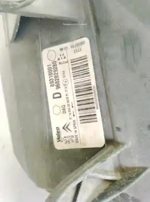 Second-hand car spare part right headlight for peugeot partner origin combispace (5f) 1.6 hdi 90 oem iam references 9682829280  