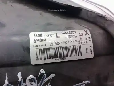 Pezzo di ricambio per auto di seconda mano faro anteriore sinistro per opel 5598 z 12 xep riferimenti oem iam 13446801  